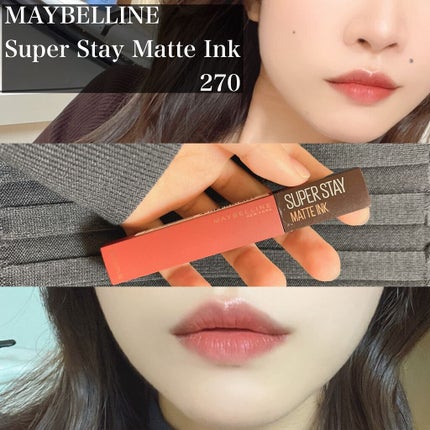 SPステイ マットインク/MAYBELLINE NEW YORK/口紅を使ったクチコミ(1枚目)