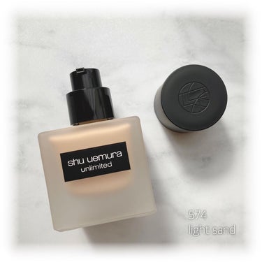 アンリミテッド ラスティング フルイド/shu uemura/リキッドファンデーションを使ったクチコミ（2枚目）