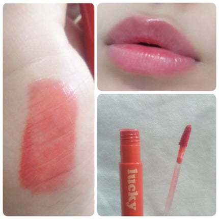 ラッキーシャインティント/BBIA/リップティントを使ったクチコミ(2枚目)