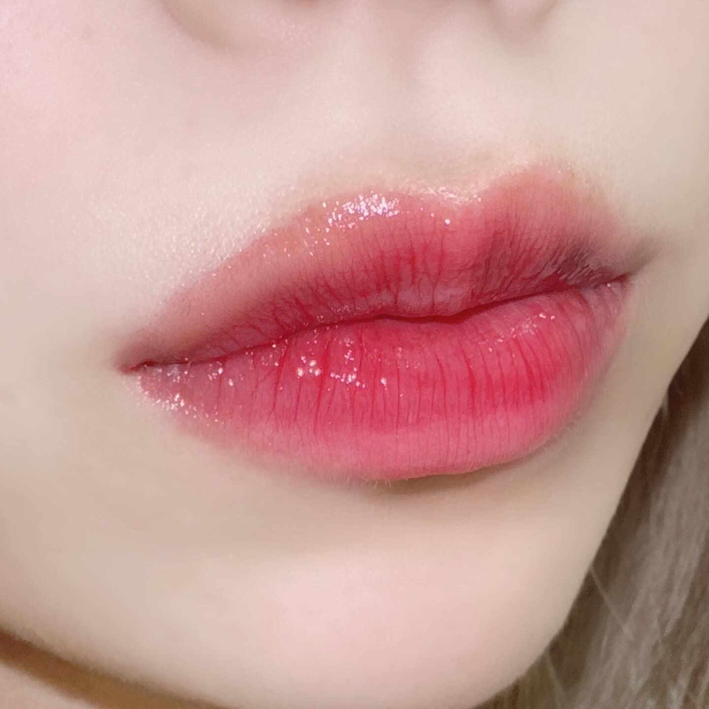 ゲットイットティントグレーズバーム/TONYMOLY/リップティントを使ったクチコミ（3枚目）