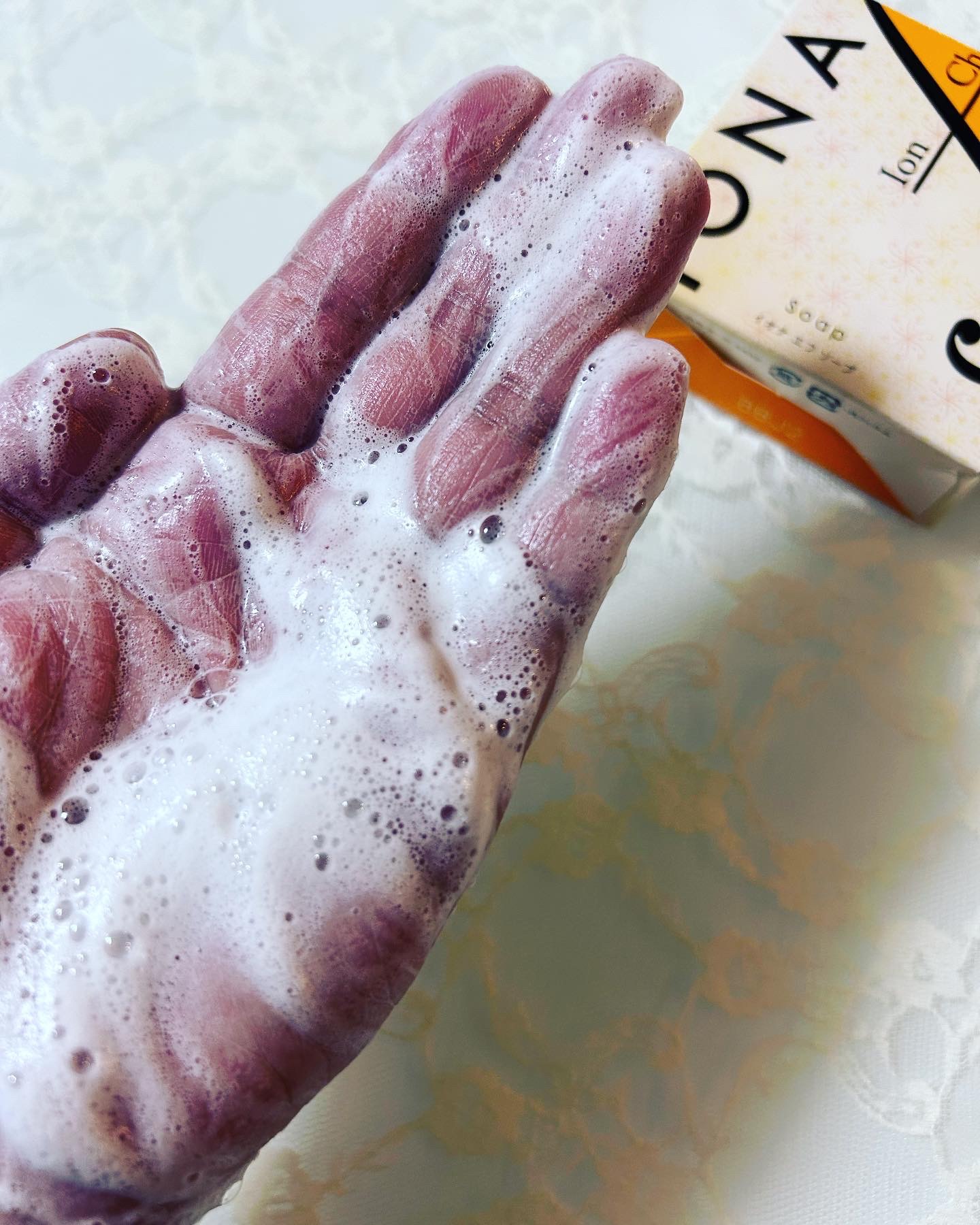 ソープ/イオナ エフ/洗顔石鹸を使ったクチコミ（3枚目）