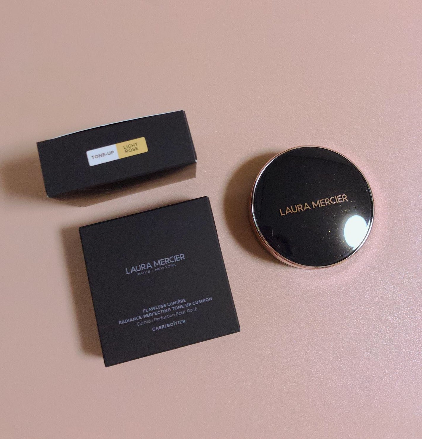 フローレス ルミエール ラディアンス パーフェクティング トーンアップ クッション/ローラ メルシエ/クッションファンデーションを使ったクチコミ(2枚目)