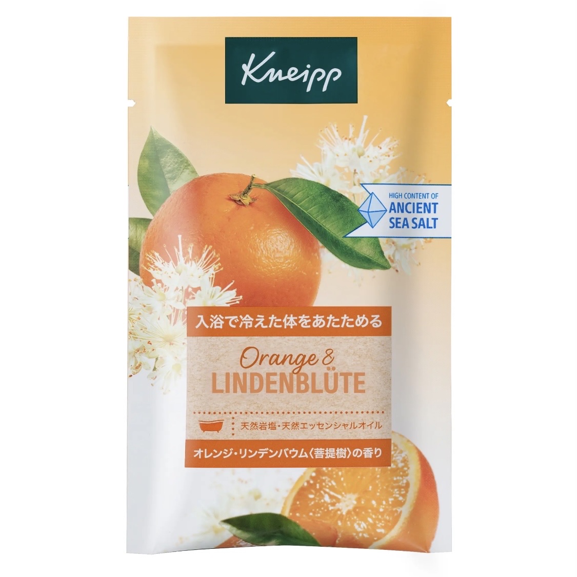 クナイプ バスソルト オレンジ・リンデンバウム<菩提樹>の香り 50g/クナイプ/無機塩系入浴剤を使ったクチコミ（1枚目）