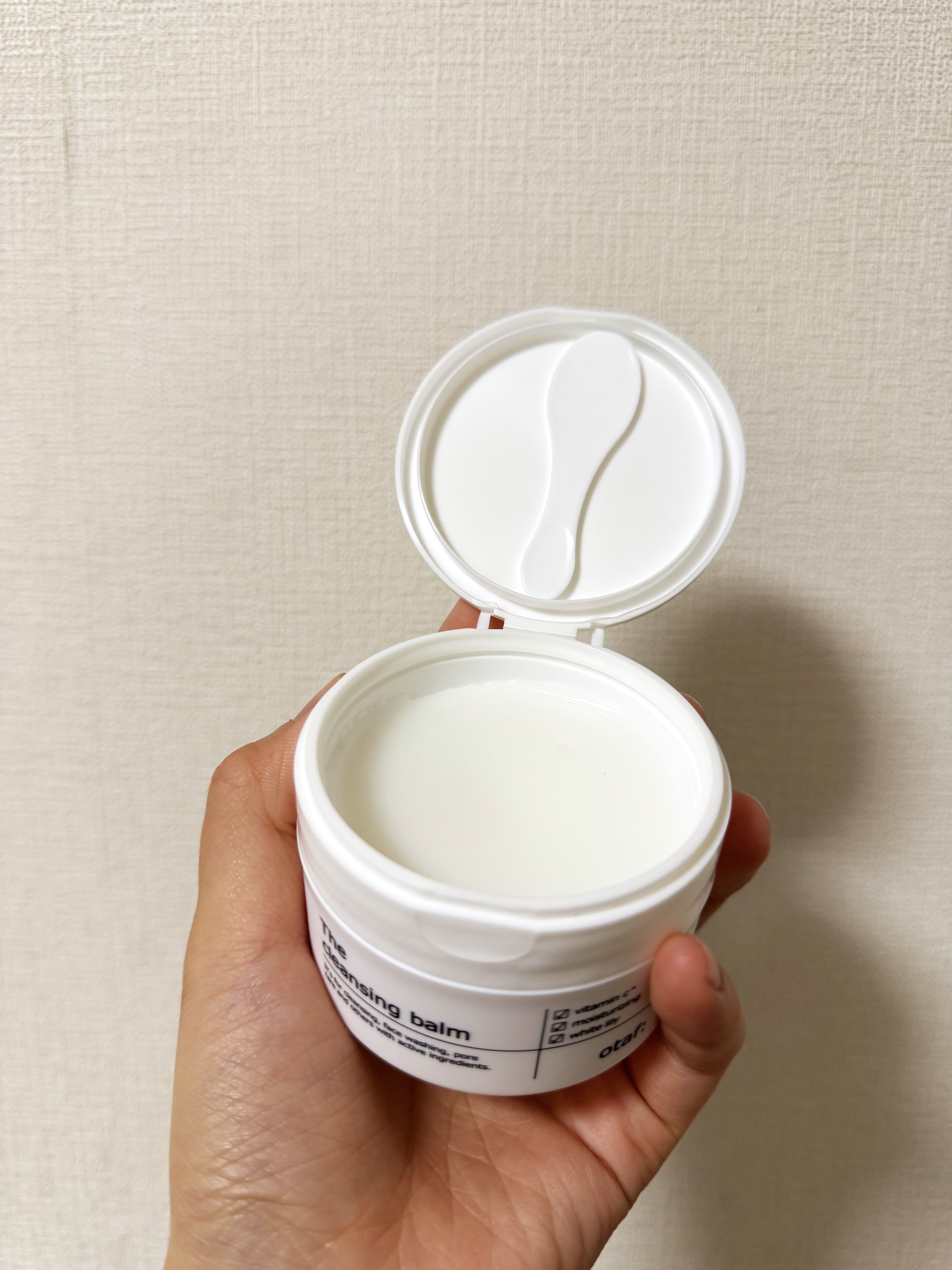 クレンジングバーム/otaf:/クレンジングバームを使ったクチコミ（2枚目）