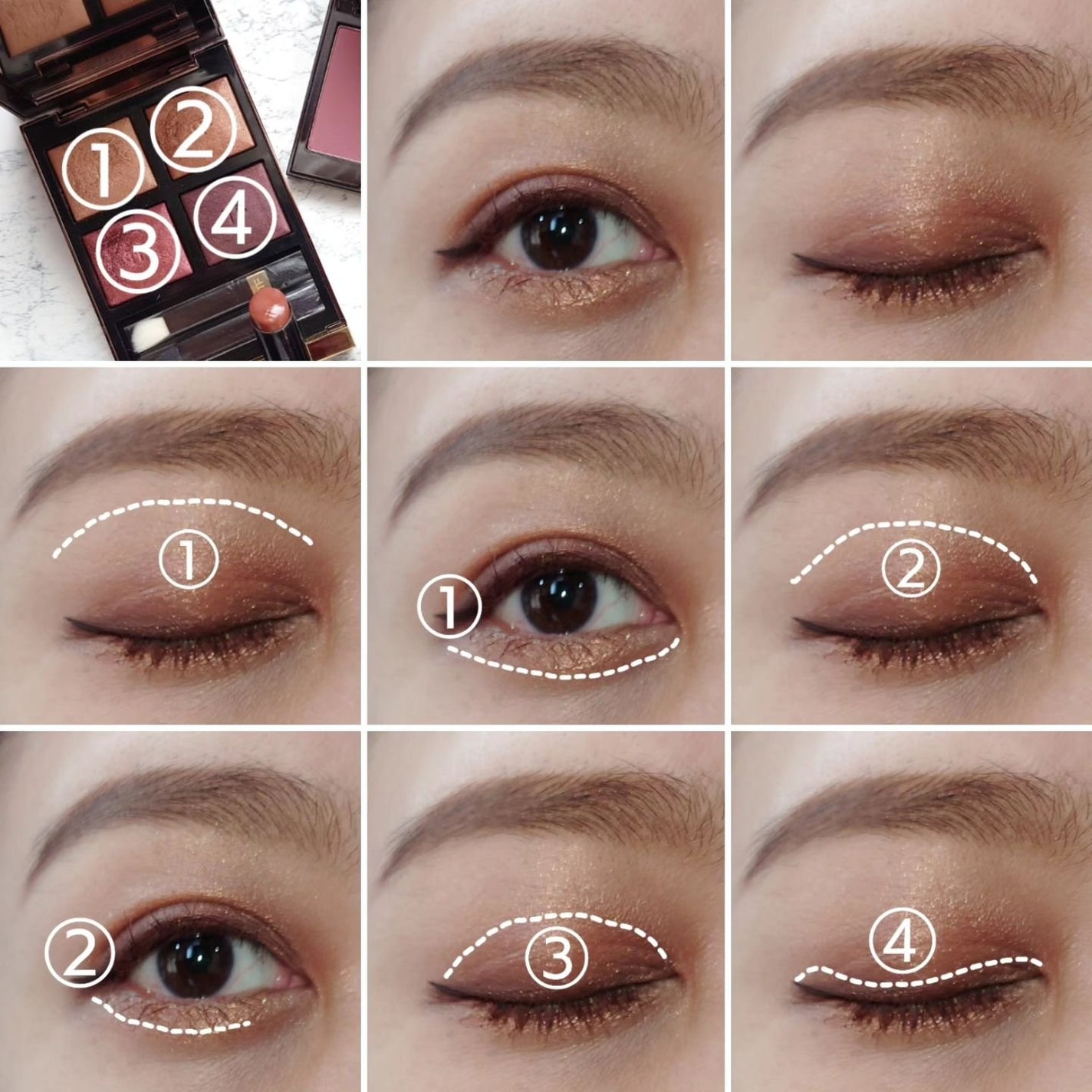 アイ カラー クォード/TOM FORD BEAUTY/アイシャドウパレットを使ったクチコミ(4枚目)