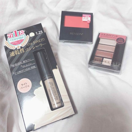 マット パウダー ブラッシュ/REVLON/パウダーチークを使ったクチコミ(1枚目)