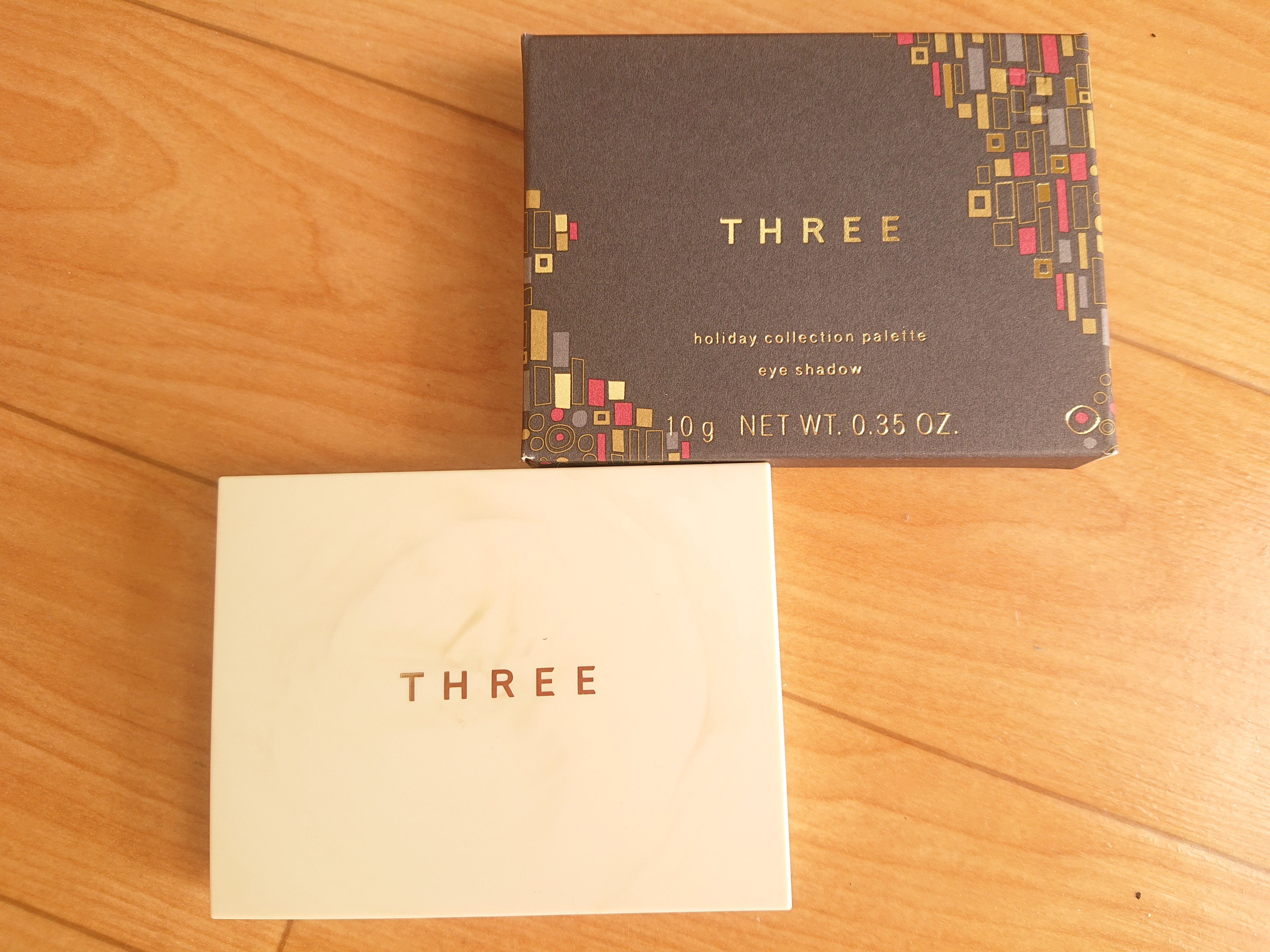 ホリデーコレクション パレット 2023/THREE/アイシャドウパレットを使ったクチコミ（3枚目）