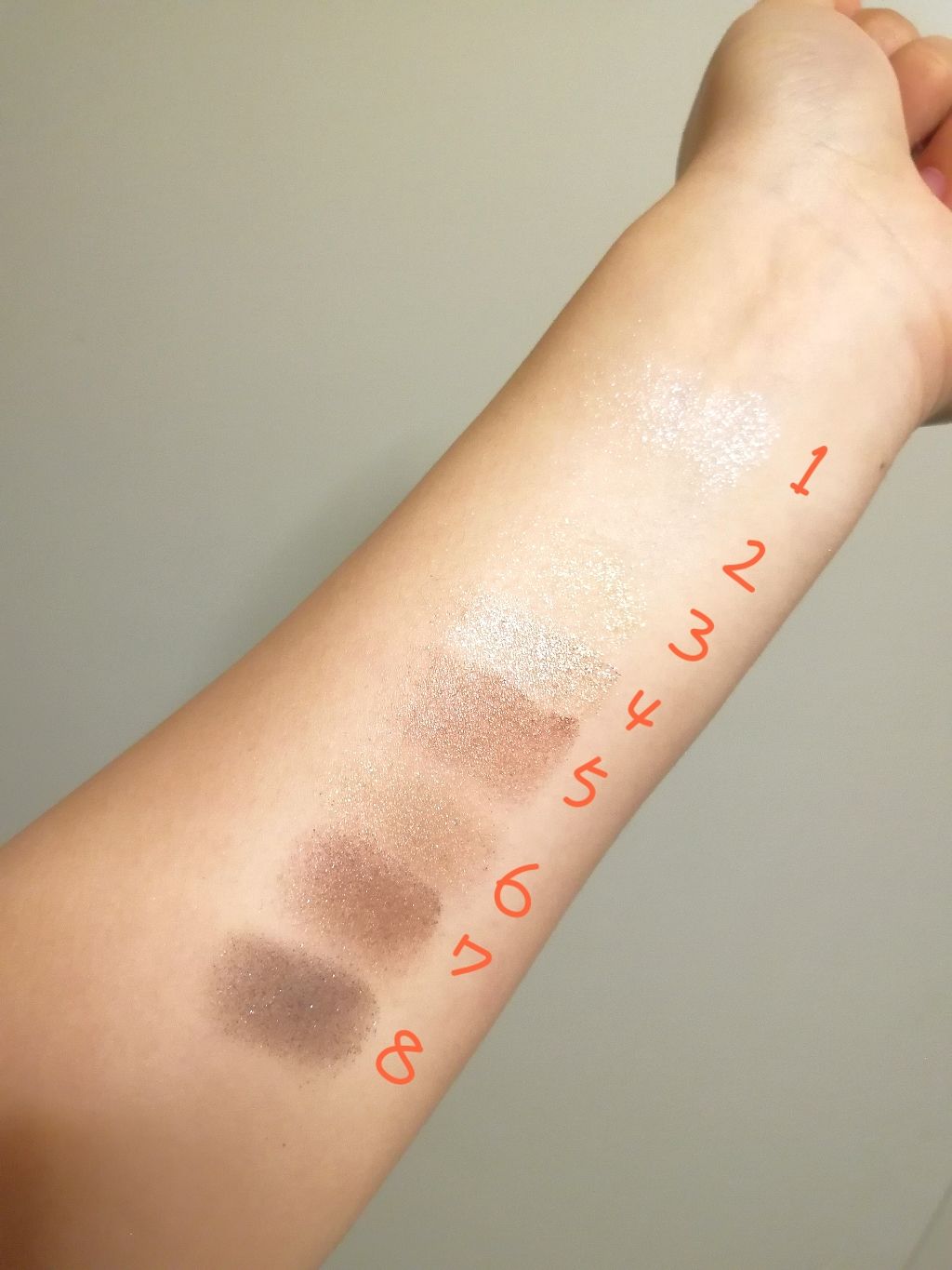 グラマラスリッチ アイパレット (クリスマスコフレ 2018)/Visée/メイクアップキットを使ったクチコミ(3枚目)