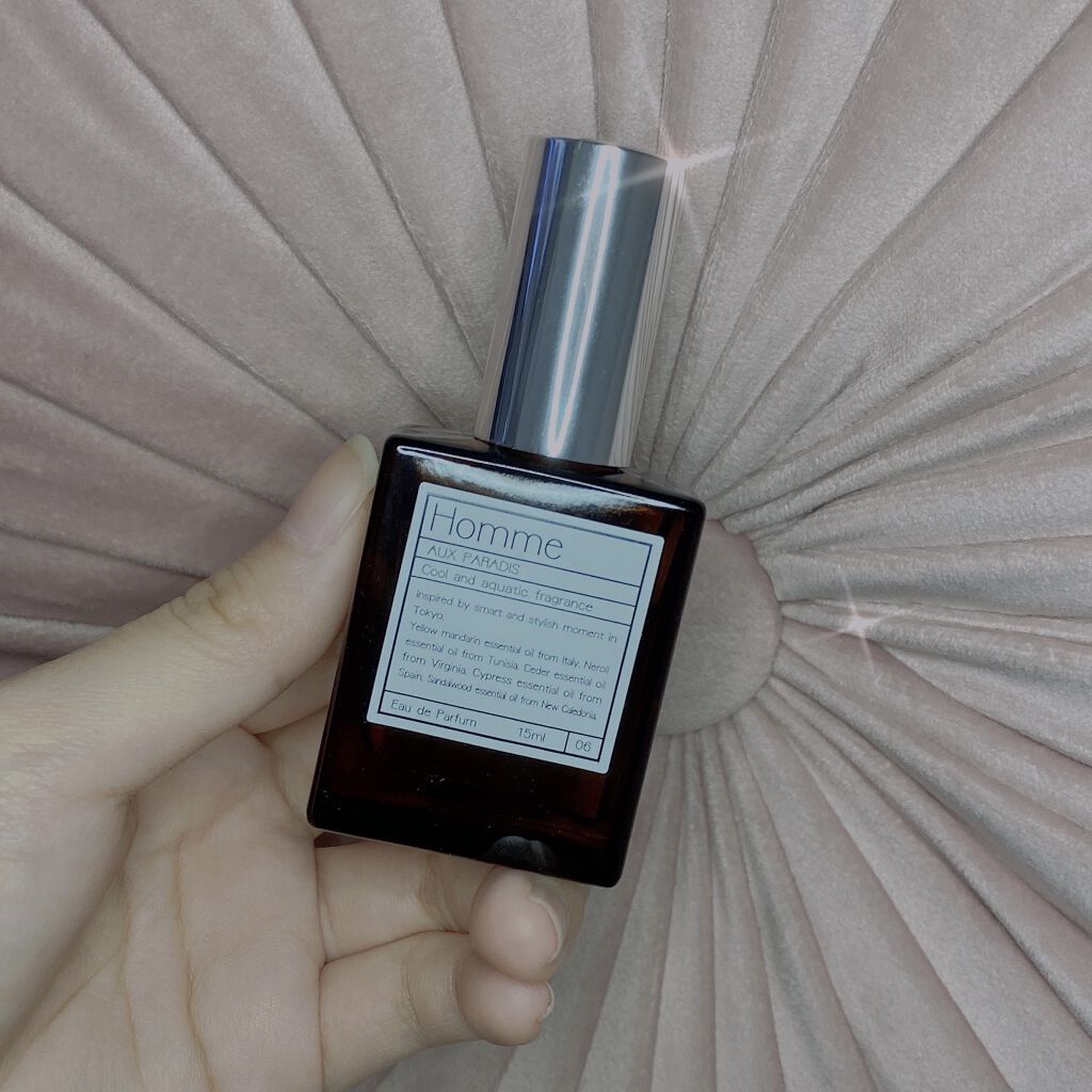 オードパルファム　#06 Homme 〔オム〕/AUX PARADIS/香水(メンズ)を使ったクチコミ（1枚目）