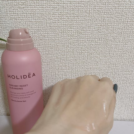 ホリーディア クリーミーリセットクレンジング/HOLIDEA/泡洗顔を使ったクチコミ(4枚目)