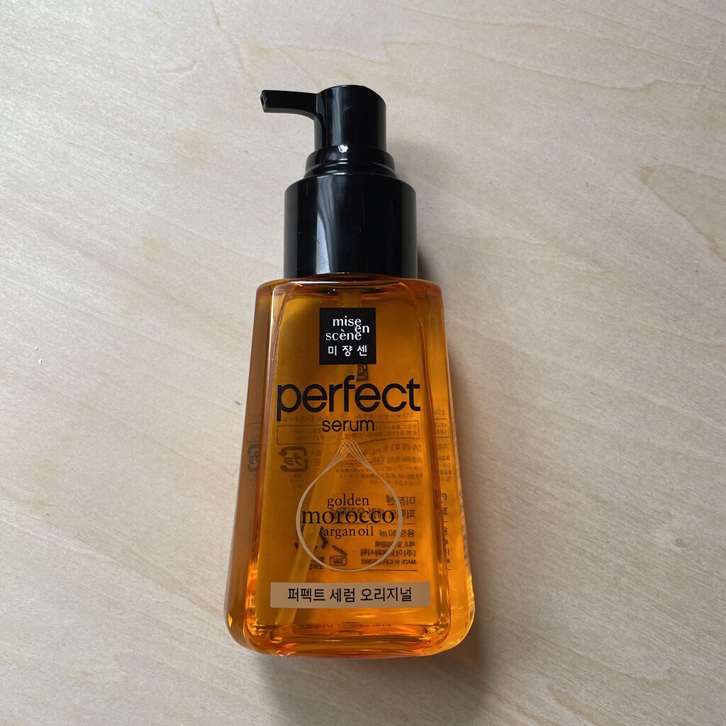 パーフェクト セラム オリジナル/miseenscene/ヘアオイルを使ったクチコミ（3枚目）