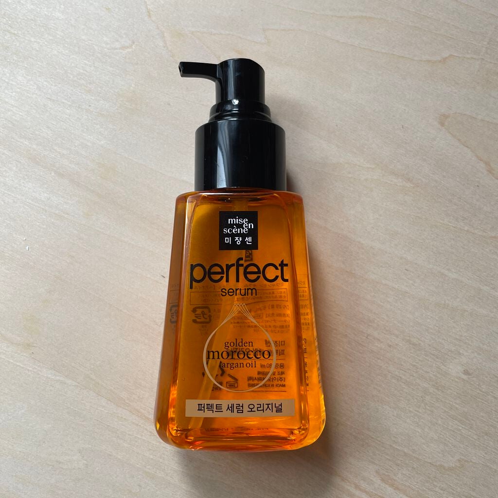 パーフェクト セラム オリジナル/miseenscene/ヘアオイルを使ったクチコミ(3枚目)