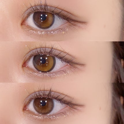 Glowy Natural 1Day/OLENS/カラーコンタクトレンズを使ったクチコミ(3枚目)