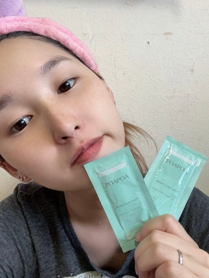 ブライトクレイペースト/POAPOA/洗顔フォームを使ったクチコミ(2枚目)