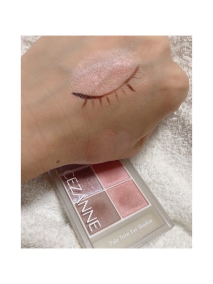 ペールトーンアイシャドウ/CEZANNE/アイシャドウを使ったクチコミ(1枚目)