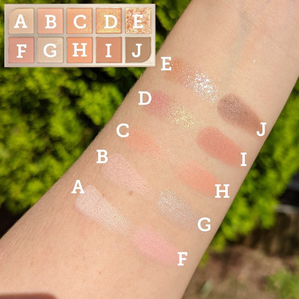 MDショールモーメント アイシャドウパレット/mude/アイシャドウパレットを使ったクチコミ(3枚目)