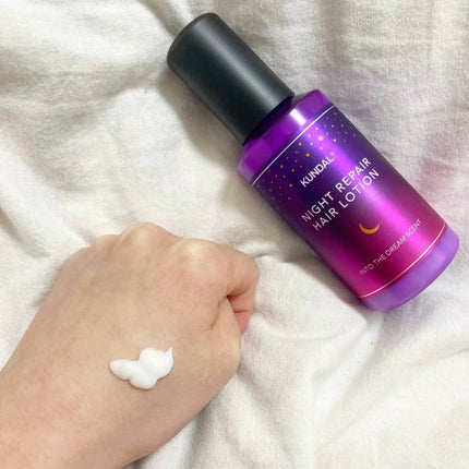 ナイトリペア シャンプー/トリートメント/KUNDAL/市販シャンプーを使ったクチコミ(4枚目)