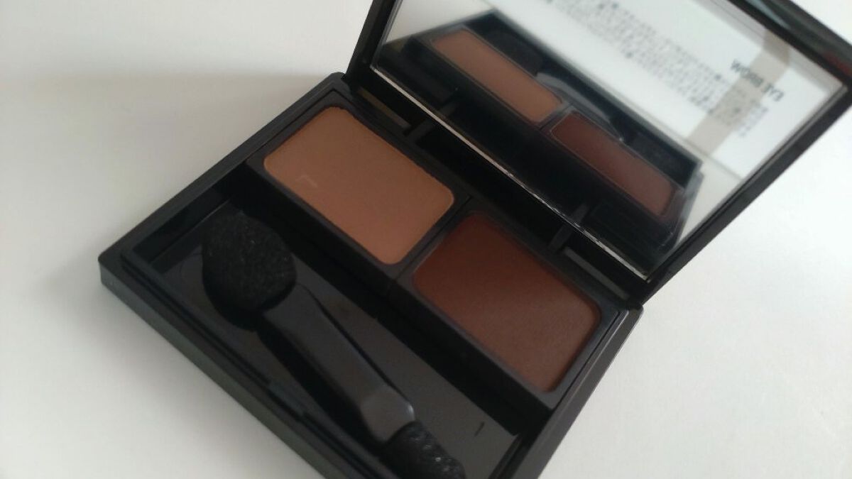 アイブロウパウダー/#4me by GU/パウダーアイブロウを使ったクチコミ（3枚目）