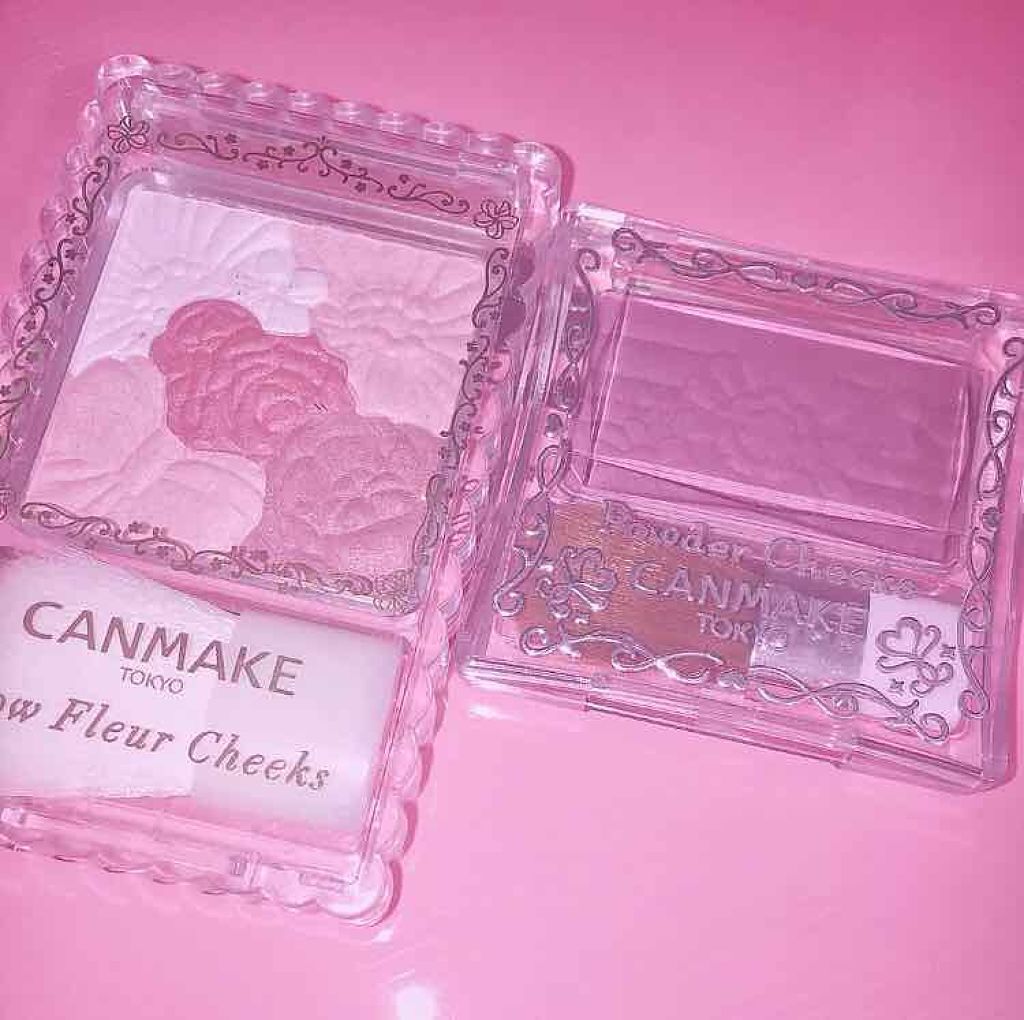 【旧品】パウダーチークス/キャンメイク/パウダーチークを使ったクチコミ（1枚目）