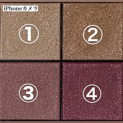 リアルクローズシャドウ/excel/アイシャドウパレットを使ったクチコミ(2枚目)