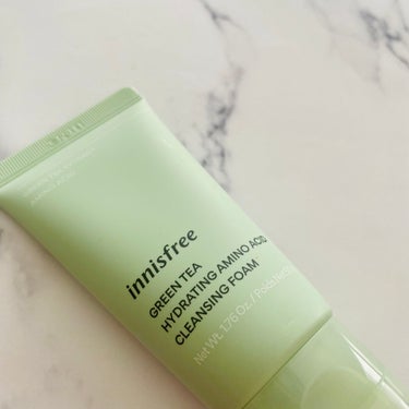 グリンティー水分アミノクレンジングフォーム/innisfree/洗顔フォームを使ったクチコミ（3枚目）