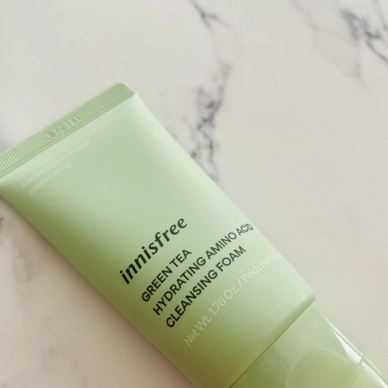 グリンティー水分アミノクレンジングフォーム/innisfree/洗顔フォームを使ったクチコミ(3枚目)