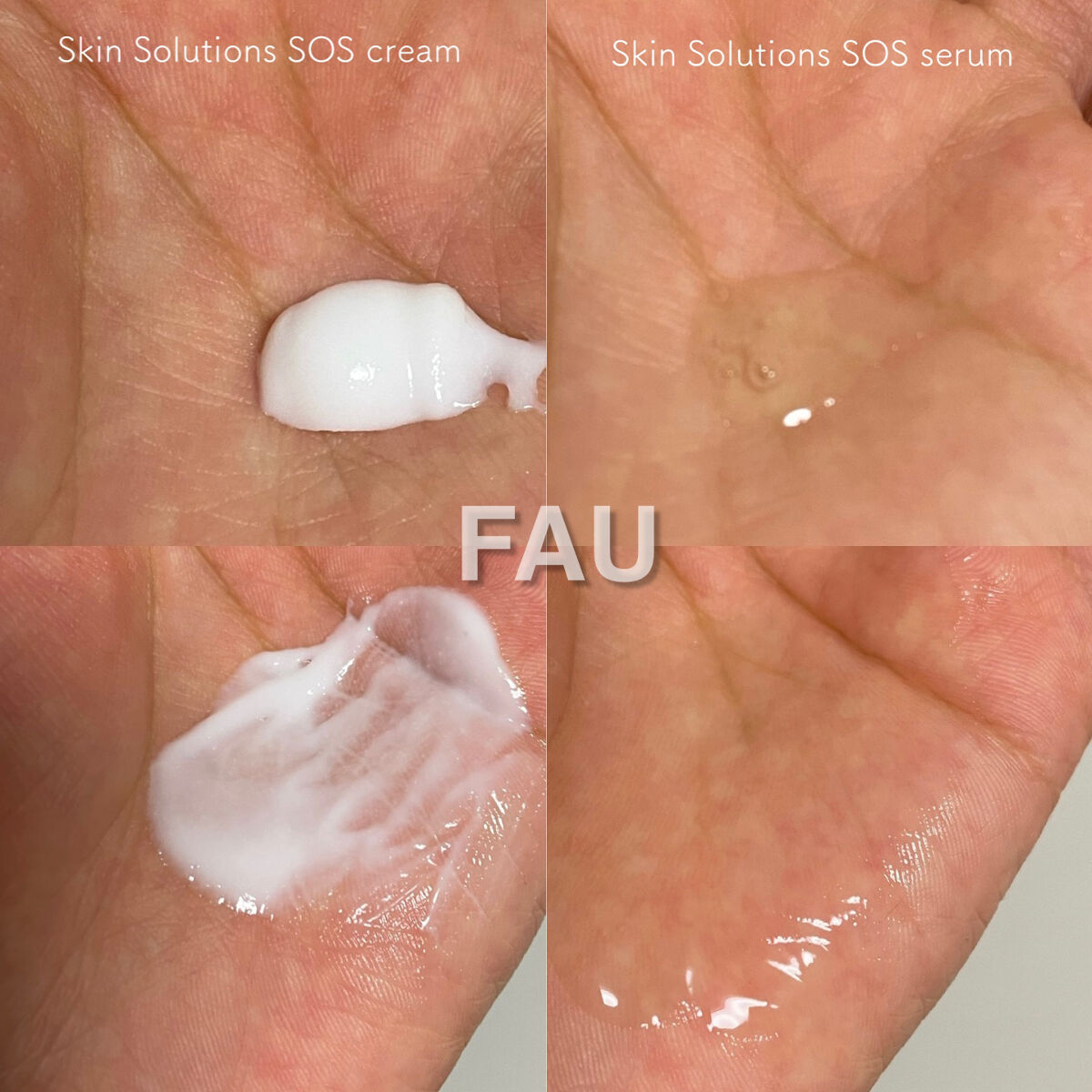 スキンソリューションSOSクリーム80g/FAU/フェイスクリームを使ったクチコミ（1枚目）