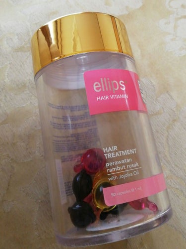 ヘアーオイル【トリートメント】/ellips/ヘアオイルを使ったクチコミ（1枚目）