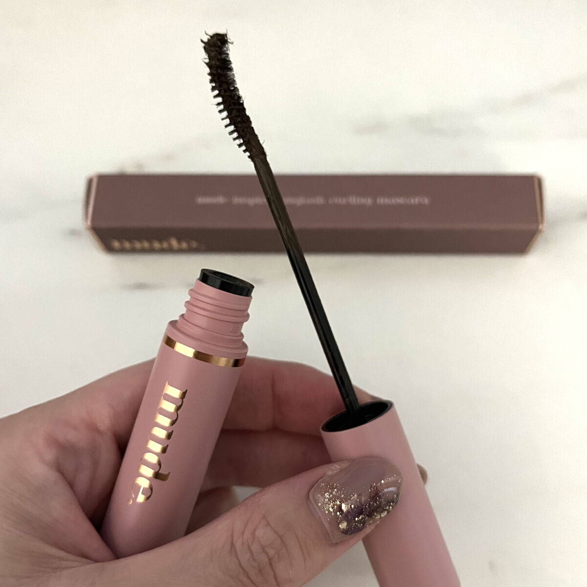 MD インスパイアロングラッシュ カーリングマスカラ/mude./マスカラを使ったクチコミ（2枚目）