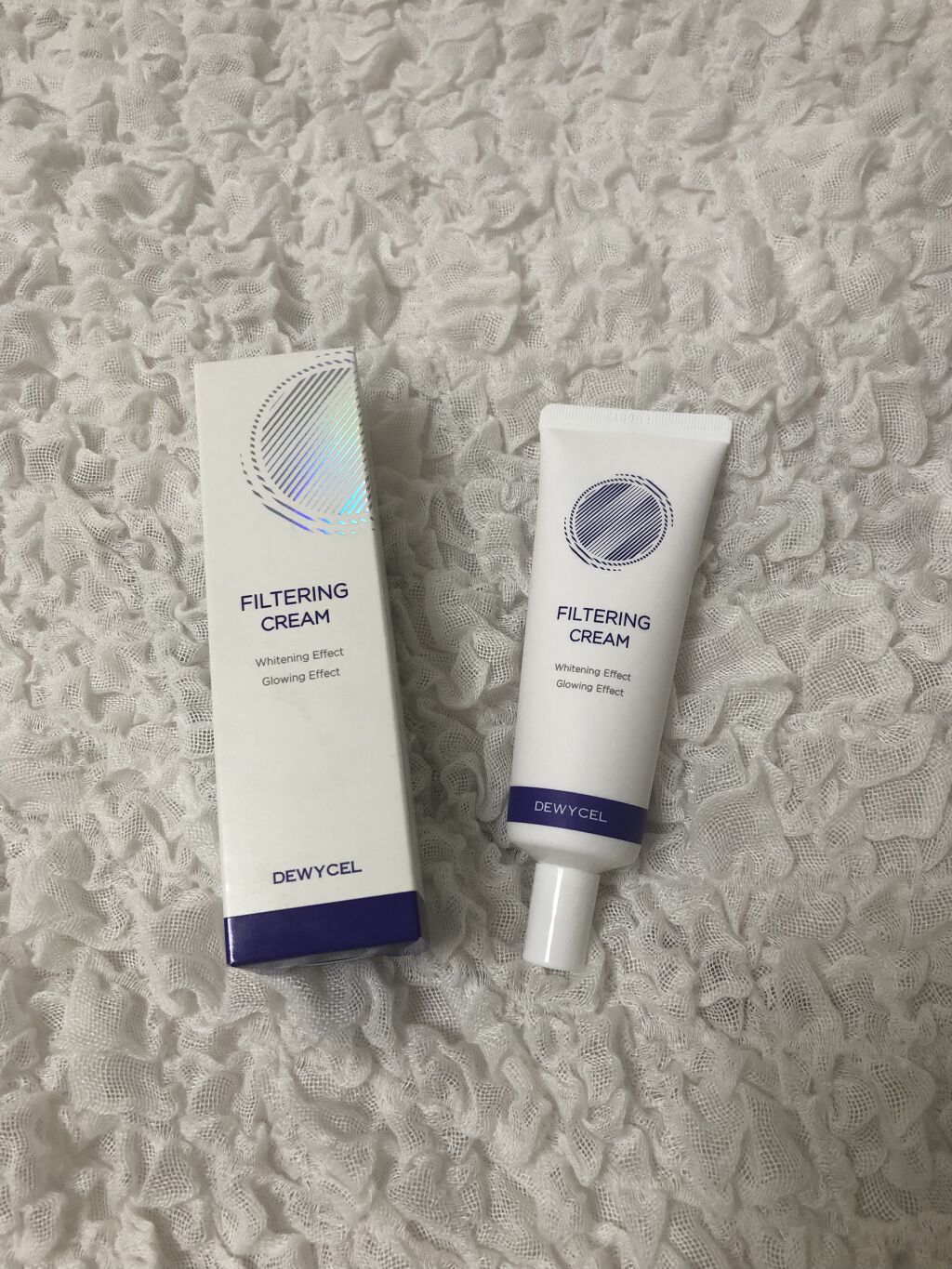 フィルタリングクリーム/DEWYCEL/日焼け止めクリームを使ったクチコミ（1枚目）