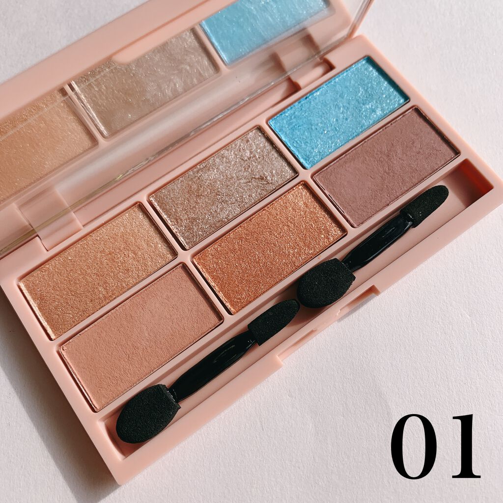 イロアソビ 6色アイパレット/iroasobi/アイシャドウパレットを使ったクチコミ(4枚目)