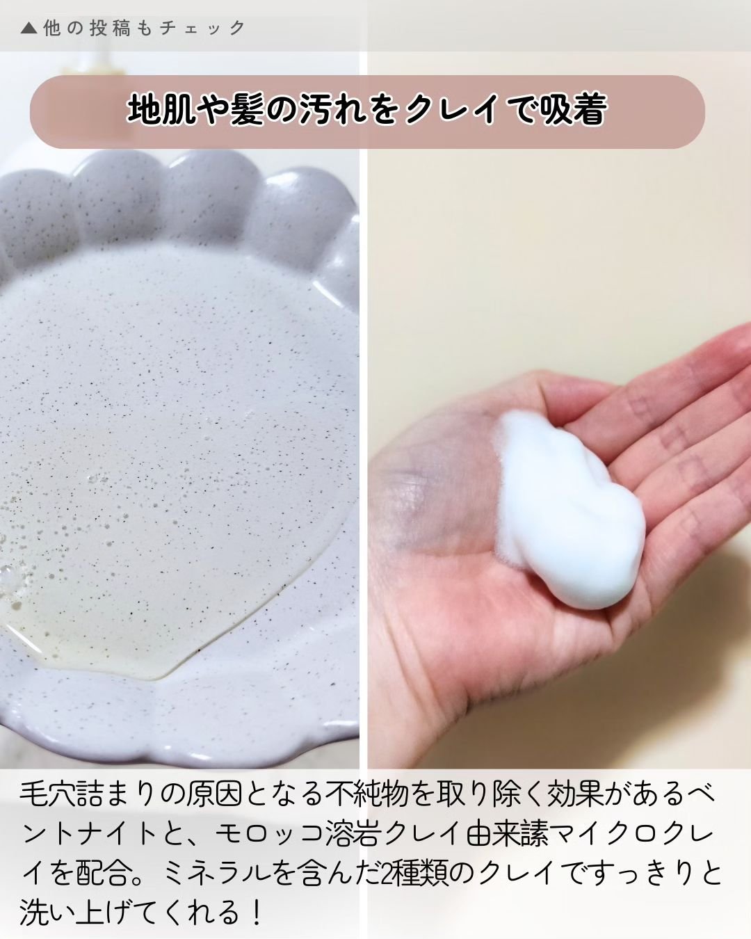 シャンプー/トリートメント SR/CLAYGE/市販シャンプーを使ったクチコミ（3枚目）