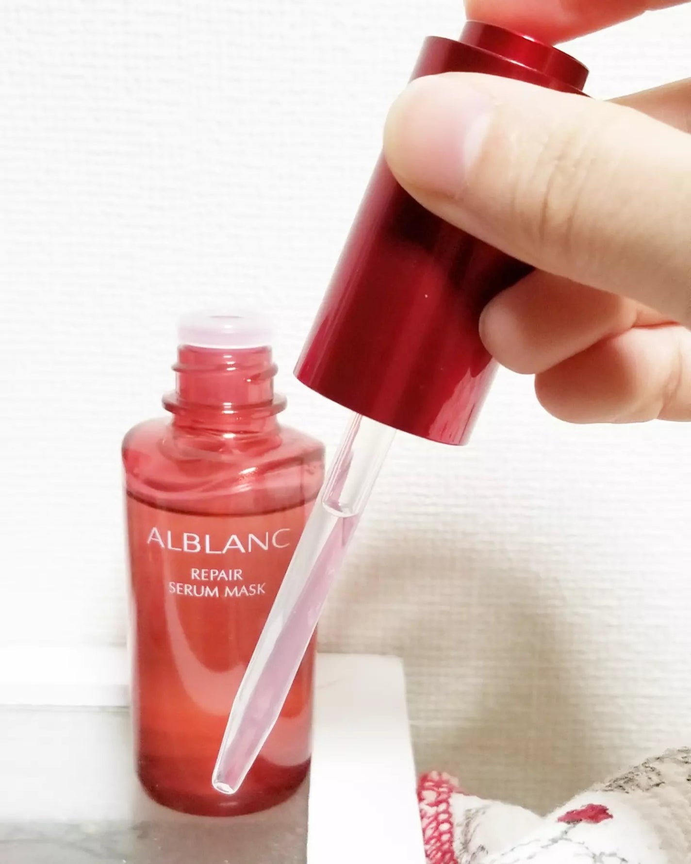 リペア セラムマスク/ALBLANC/美容液を使ったクチコミ(5枚目)