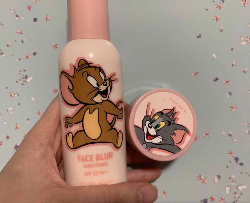 ラッキーフレンズ フェイスブラーセット/ETUDE/メイクアップキットを使ったクチコミ（1枚目）