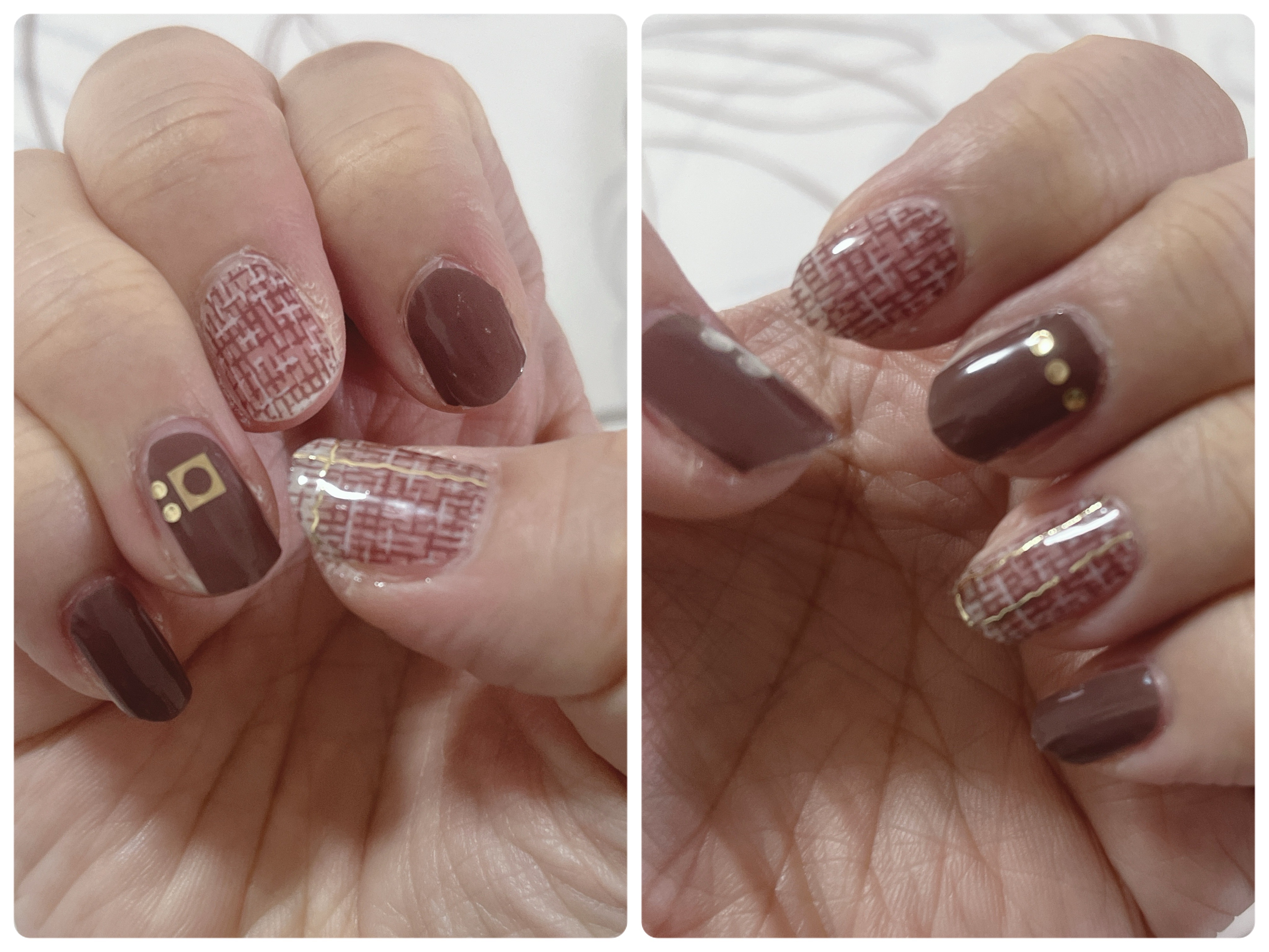 ノンワイプトップコート/セリア/ジェルネイルを使ったクチコミ（1枚目）