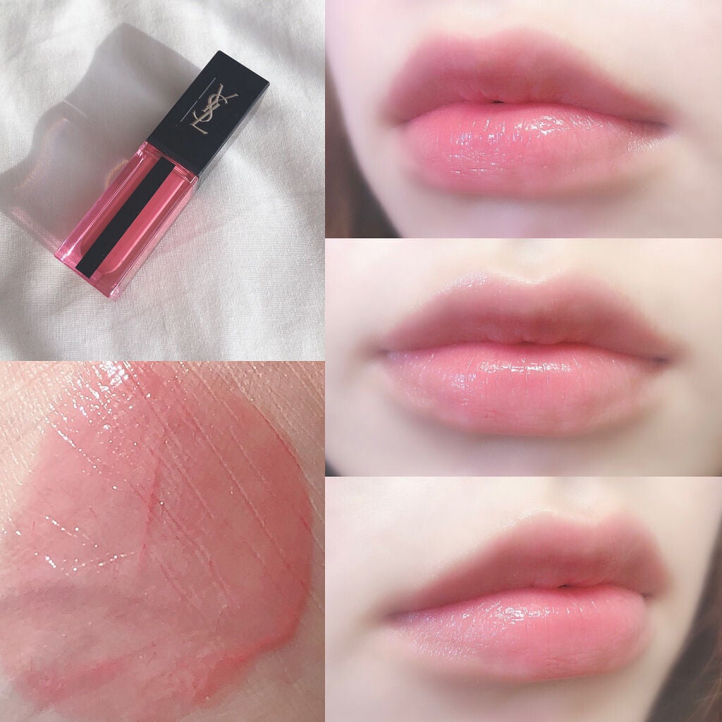 ルージュ ピュールクチュール ヴェルニ ウォーターステイン/YVES SAINT LAURENT BEAUTE/口紅を使ったクチコミ(5枚目)