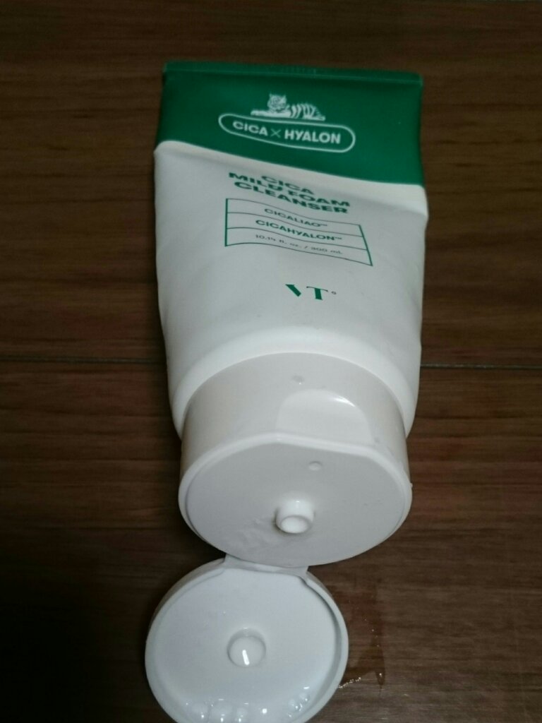 CICA マイルドフォームクレンザー/VT/洗顔フォームを使ったクチコミ（1枚目）