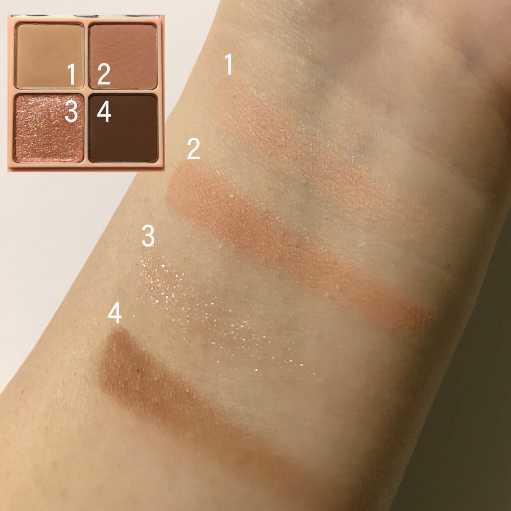 ベターザンアイズ/rom&nd/アイシャドウパレットを使ったクチコミ(3枚目)