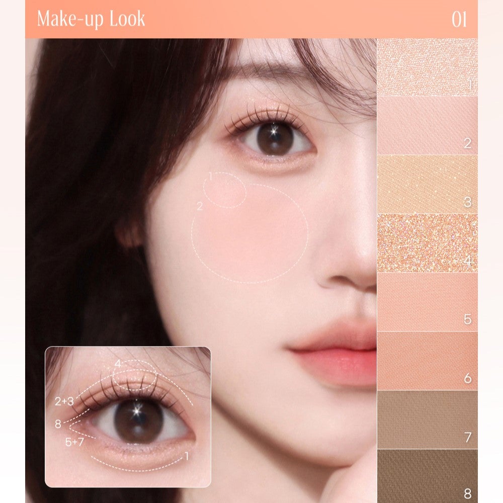 オール テイク ムード パレット(24AD)/PERIPERA/アイシャドウパレットを使ったクチコミ(1枚目)