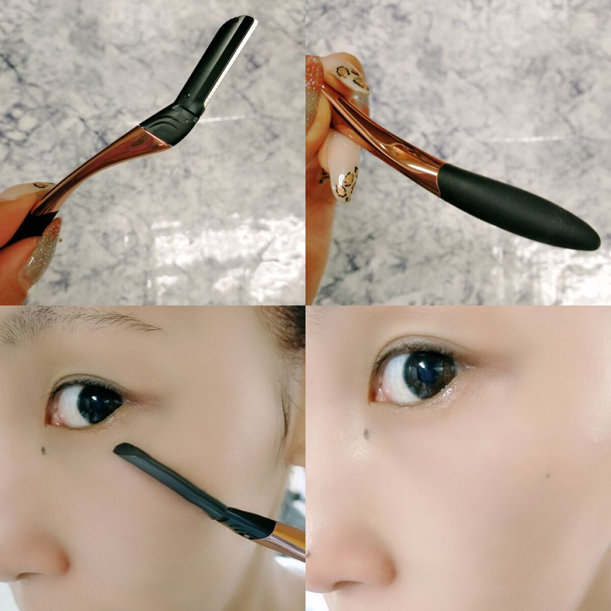 サロンプラス トーンアップ フェイススムーサー ホルダー（刃付き）/サロンプラス/シェーバーを使ったクチコミ（3枚目）