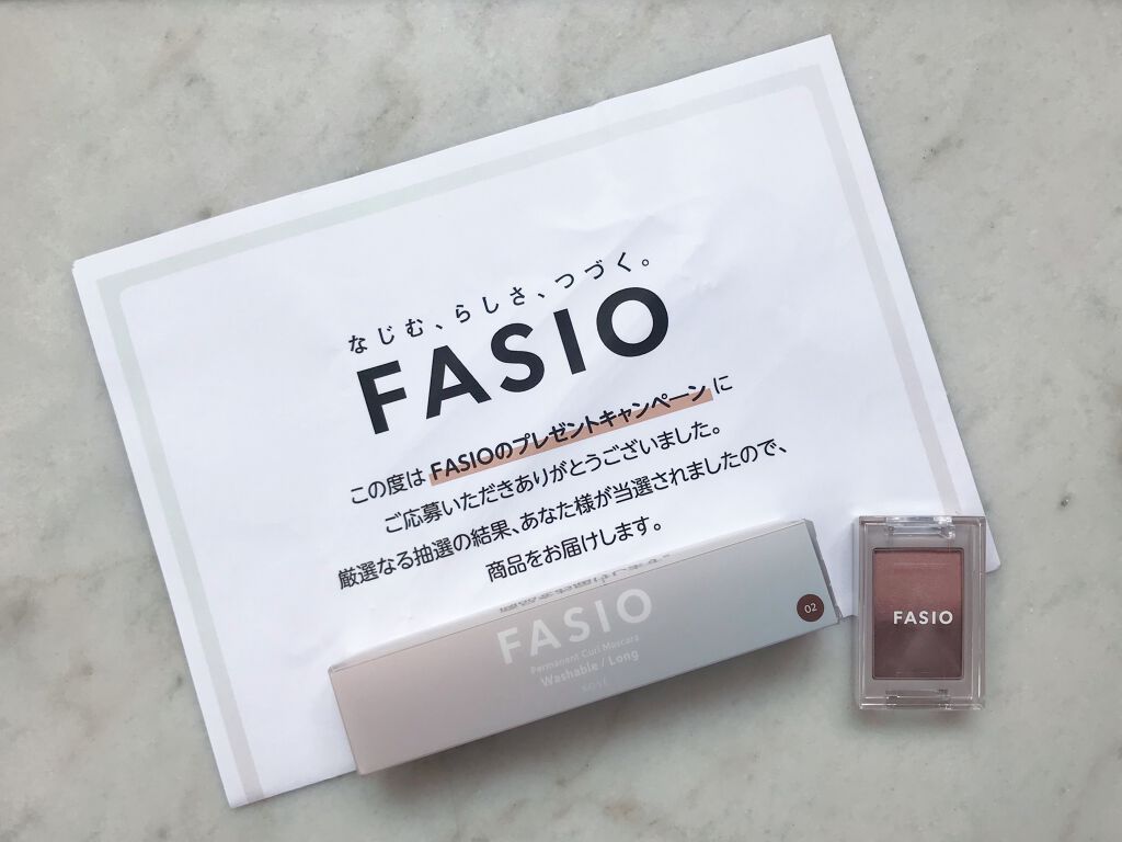 パーマネントカール マスカラ F（ロング）/FASIO/マスカラを使ったクチコミ（2枚目）