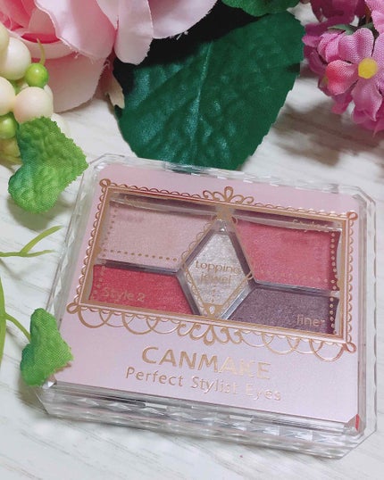 【旧品】パーフェクトスタイリストアイズ/キャンメイク/アイシャドウパレットを使ったクチコミ(1枚目)