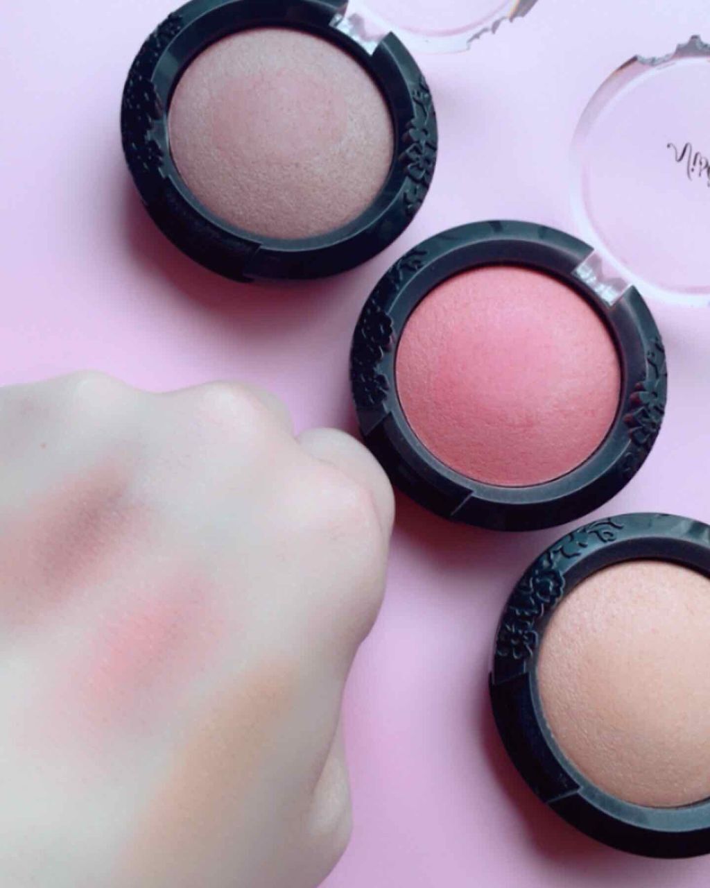 リシェ フォギーオン チークス/Visée/パウダーチークを使ったクチコミ(4枚目)