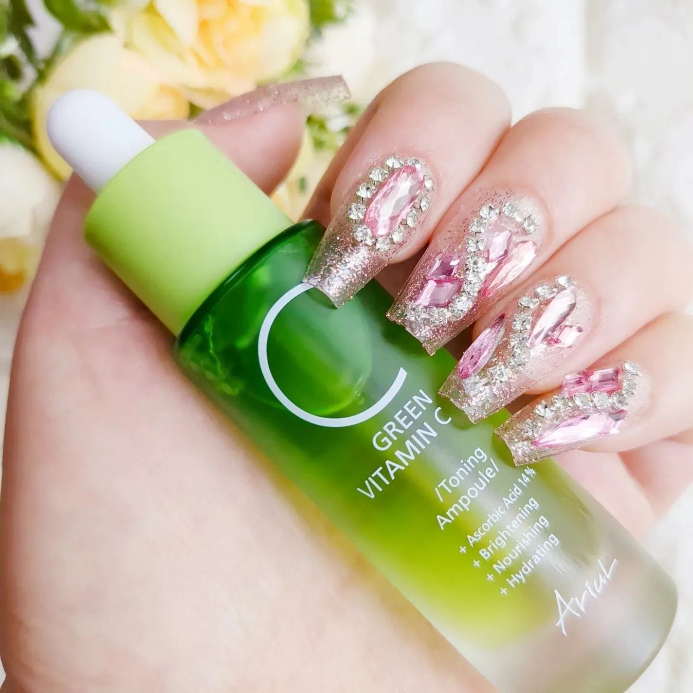 グリーンビタミンCスティック/Ariul/フェイスバームを使ったクチコミ(3枚目)