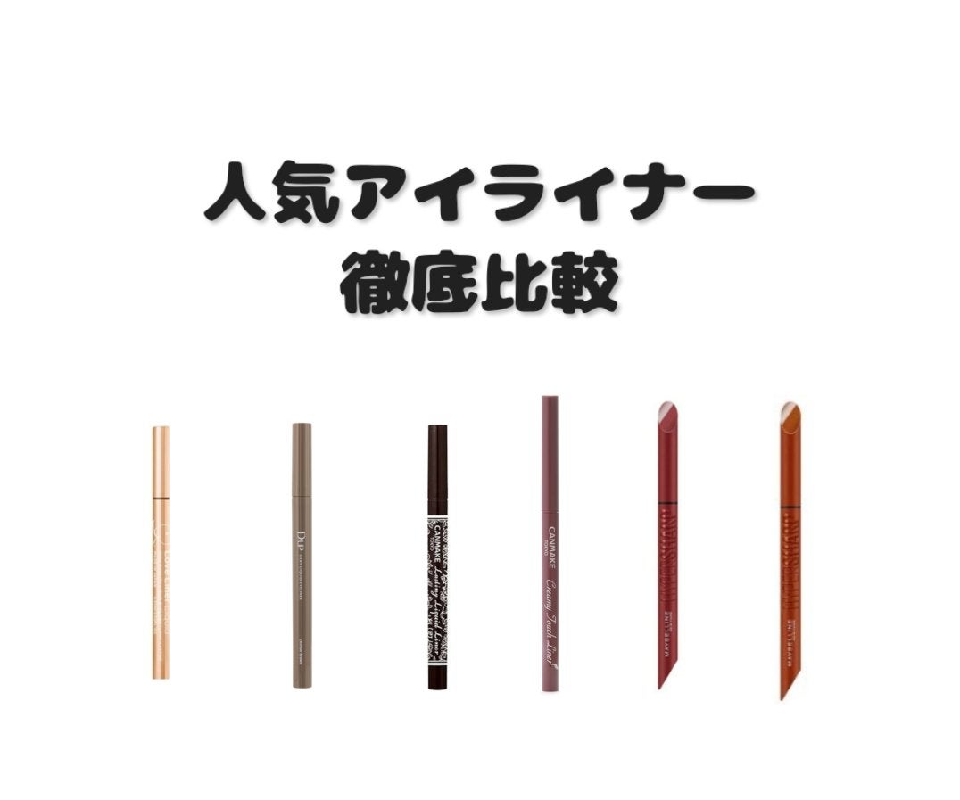 ラスティングリキッドライナー/キャンメイク/リキッドアイライナーを使ったクチコミ(1枚目)