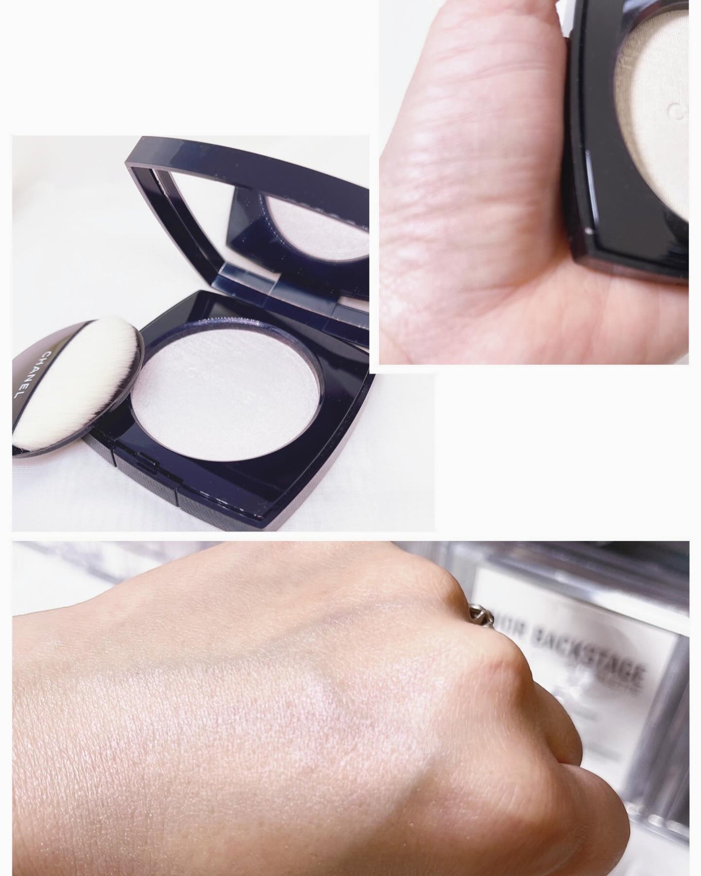 プードゥル ルミエール/CHANEL/パウダーハイライトを使ったクチコミ(2枚目)