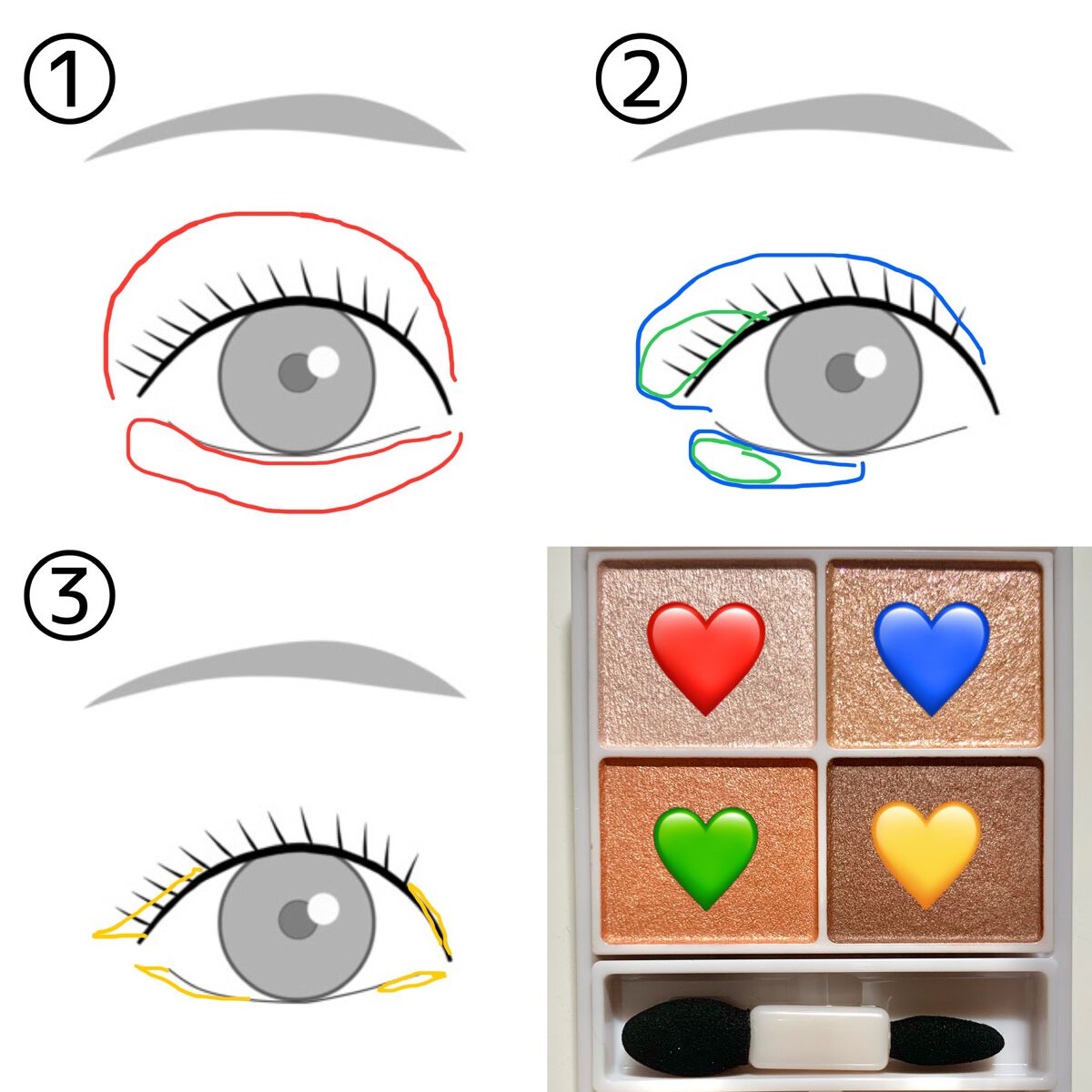 UR GLAM EYEBROW POWDER/U R GLAM/パウダーアイブロウを使ったクチコミ(2枚目)