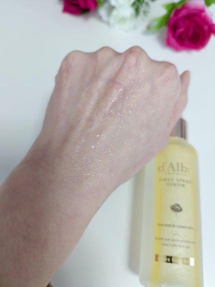 ダルバ ホワイトトリュフファーストスプレーセラム/ダルバ/ミスト状化粧水を使ったクチコミ(2枚目)