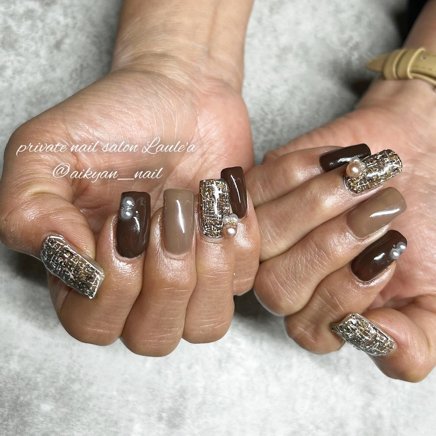 カラージェル/mon petit lapin/ジェルネイルを使ったクチコミ（1枚目）