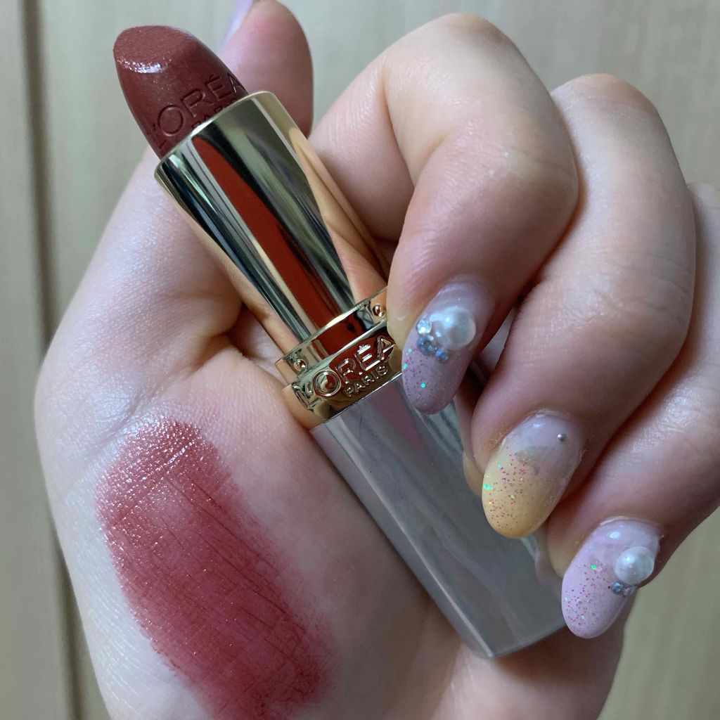 カラーリッシュ ルルージュ  ヌードナクレ コレクション/ロレアル パリ/口紅を使ったクチコミ（2枚目）